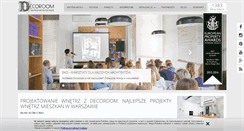 Desktop Screenshot of decoroom.eu